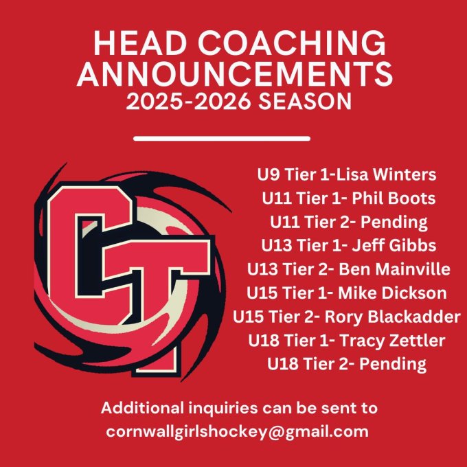 Congratulations to the coaches selected for the 2025-2026 season!