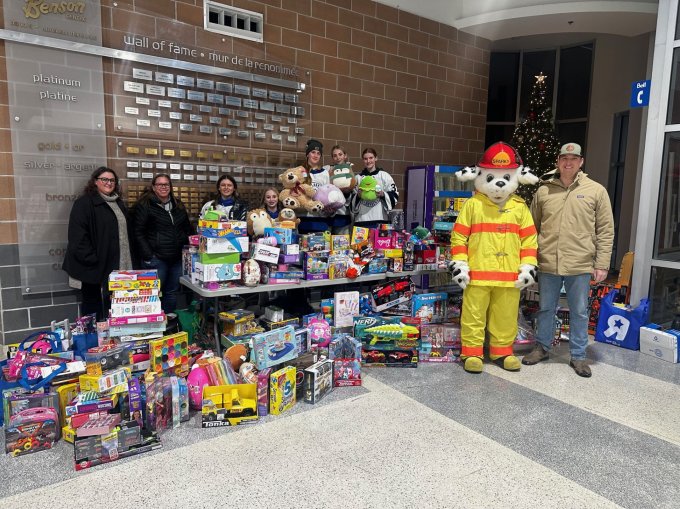 CGHA proudly donates over 500 toys to children in our community